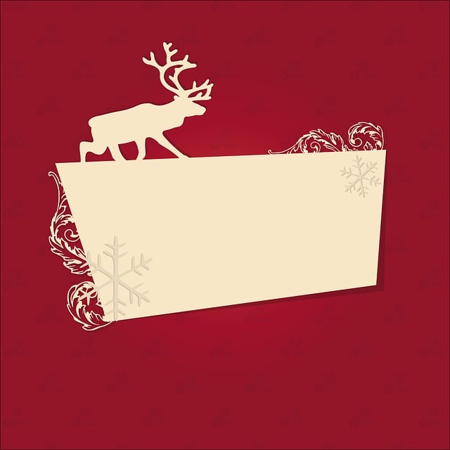 Free holidays empty christmas vector