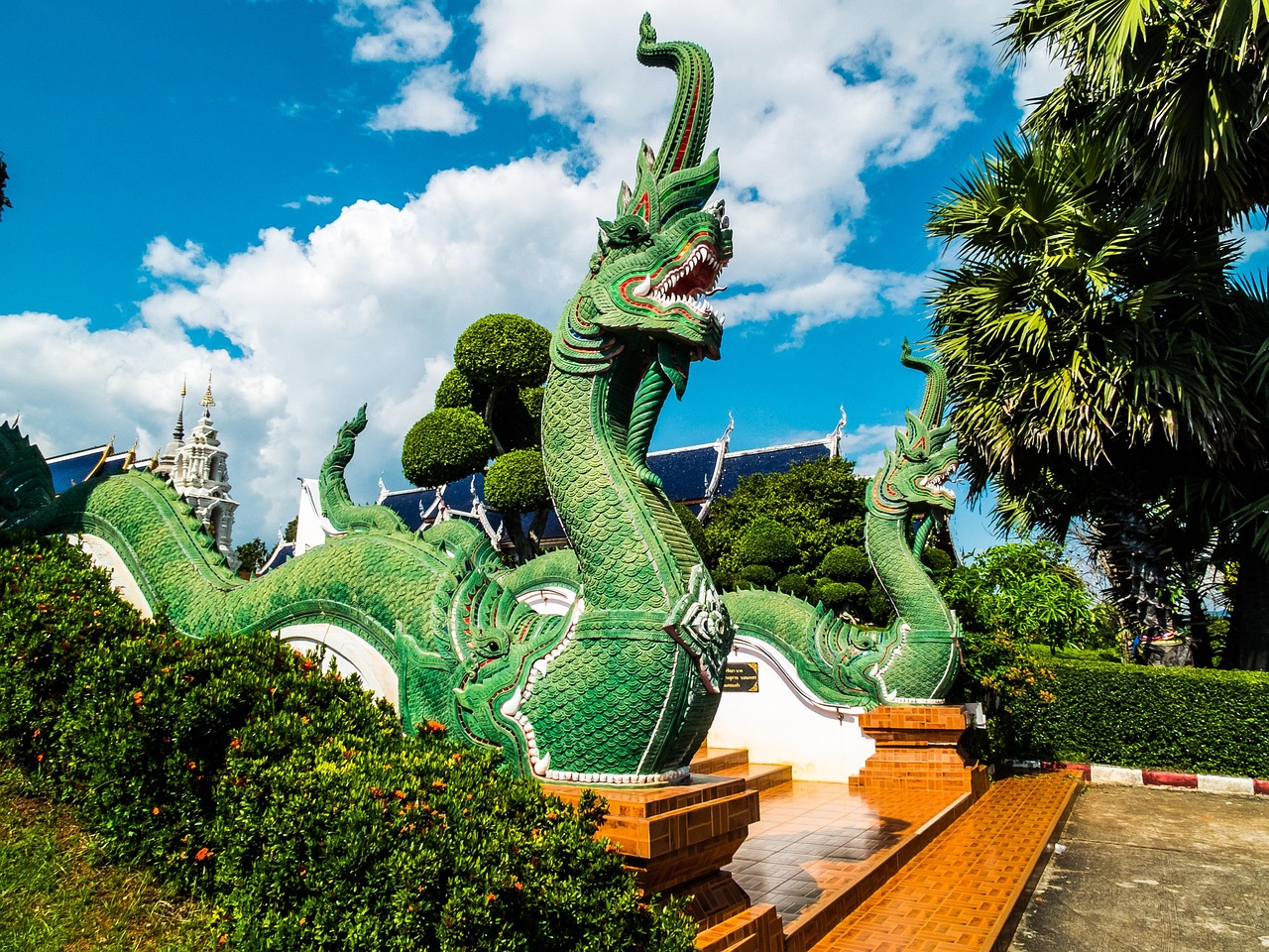 Temple Complex - free online jigsaw puzzle photo