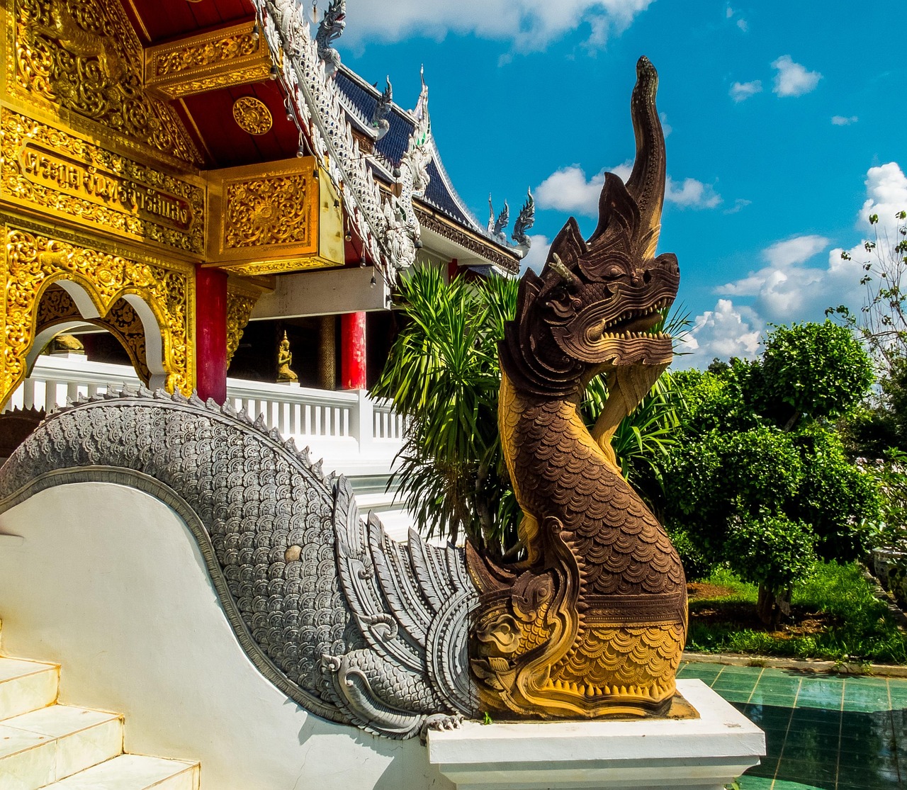 Temple Complex - free online jigsaw puzzle photo