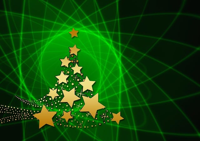 Free christmas spiral endless illustration