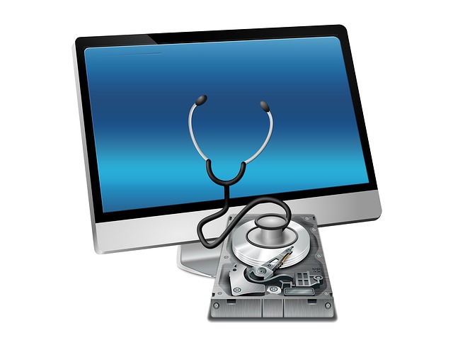 Free password stethoscope security illustration