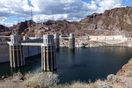lake mead, reservoir, hoover dam