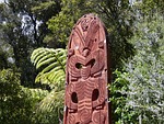 carving, stake, carved