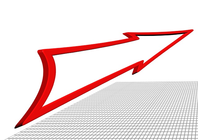 Free arrow direction above illustration