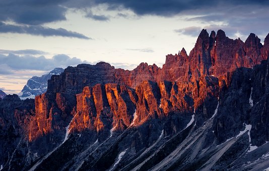 Dolomitas, Italia, El Verano, Montaña