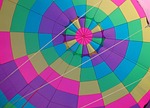 hot air balloon, colorful, rise