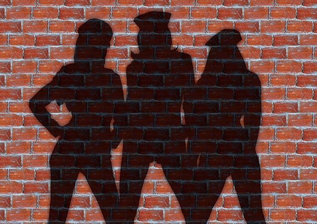 Mujeres, Pared, Piedras, La Sombra