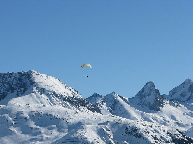 Free Paragliding Lech Am Arlberg photo and picture