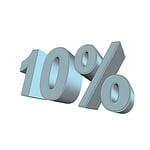percent, ten, 3d