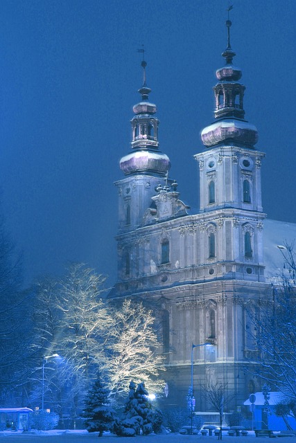 Free Winter Church photo and picture