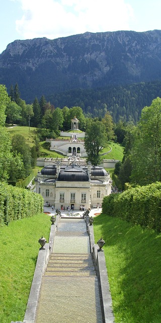 Free Linderhof Palace Artificial Brook photo and picture
