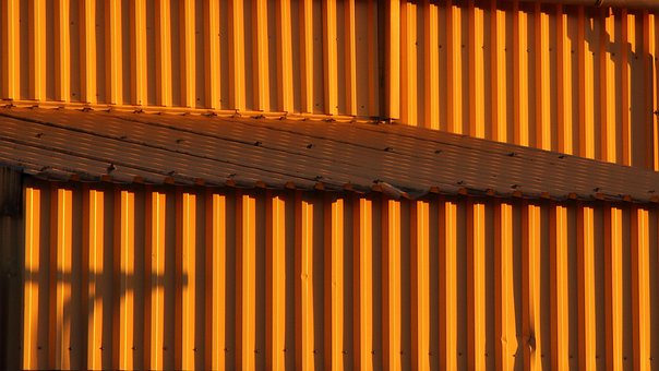 Pattern, Shadow, Roof, Building, Light