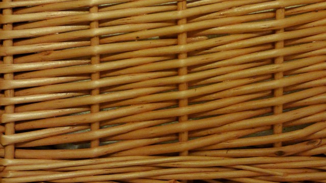 Free Straw Shopping Cart photo and picture