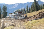 construction work, renovation work, muttelberg chairlift