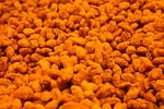burnt almonds, almonds, burned