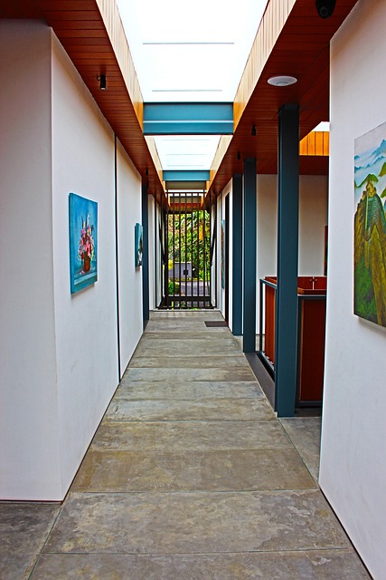 Gang, Gehweg, Wandkunst, Tor, Weg