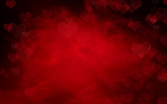 Amor, Coração, Emocional, Vermelho