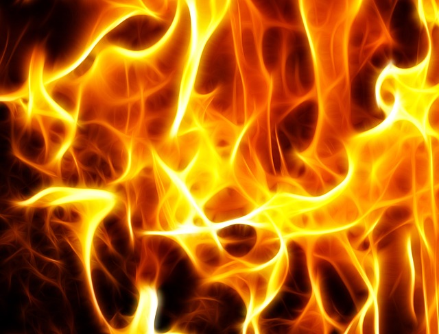 Feuer, Leuchtend, Flammend, Kamin