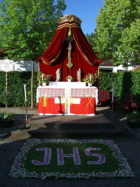 Resultado De Imagen Para Altares Para Corpus Christi