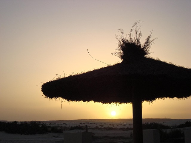 Free Sunset Beach photo and picture