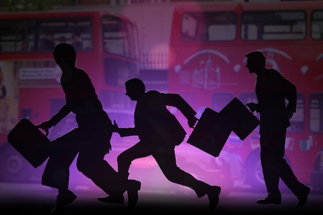 Free silhouette city big city illustration
