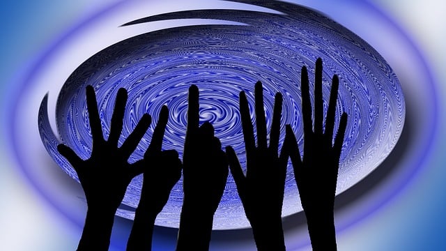 Free hands poll grasp illustration