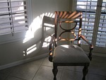 chair, light, sunlight