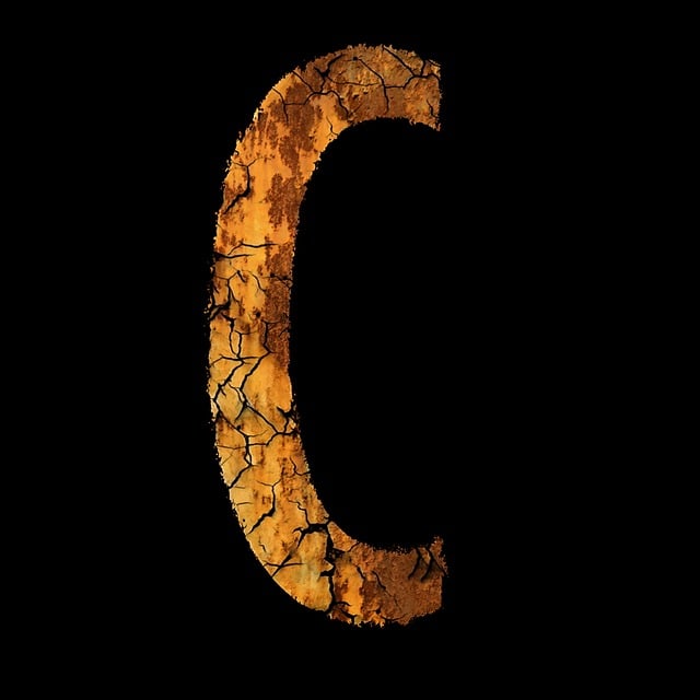 Free letter rust writing illustration