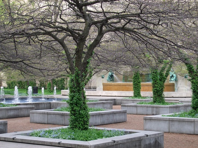 Free Fountain Park photo and picture