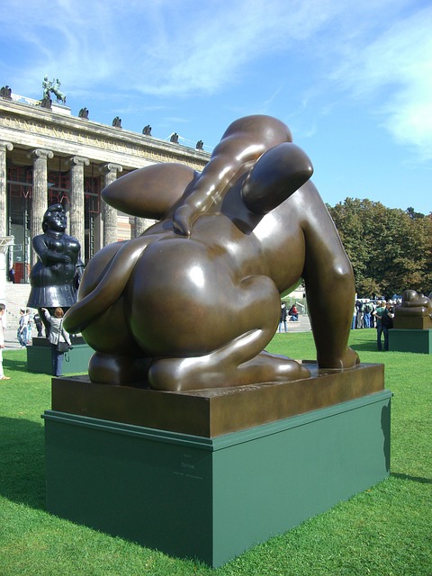 Free Botero In Berlin Bronze Sculpture photo and picture