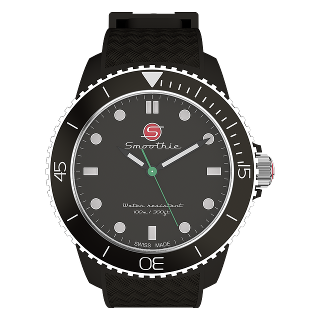 Free clock wrist watch time display illustration