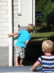 children, playing, boys