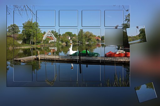 Blauw, Deel, Puzzel, Regeling, Items