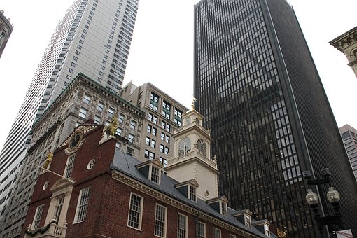 Boston, By, Bybillede, Massakuer