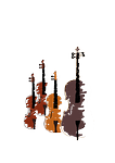 quartet, rope, violin