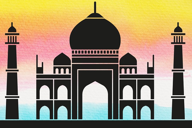 Download free HD stock image of Taj Mahal Crown Of The Place Free taj mahal crown of the place crown palace illustration