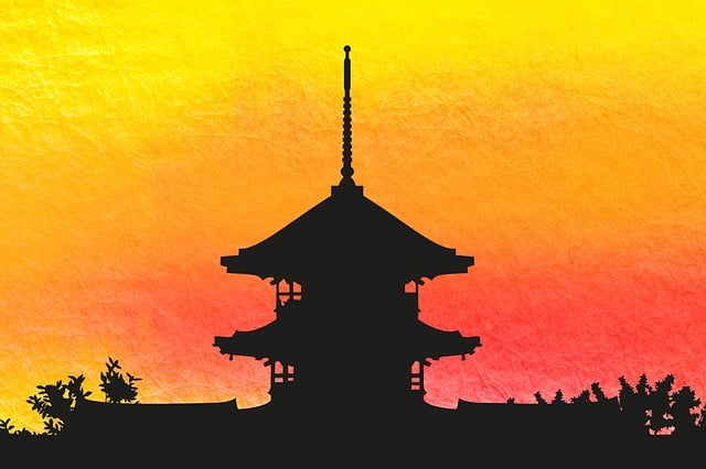 Download free HD stock image of Pagoda Striking Free pagoda striking multi-storey illustration