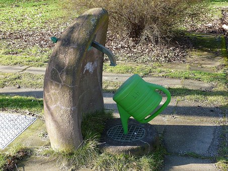 Gieter, Fontein, Begraafplaats
