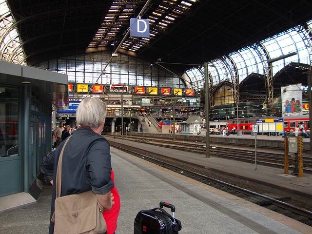 Free Hamburg Central Station photo and picture