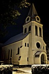 church, winter, adventist