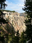 yellowstone river, wyoming, usa