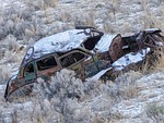 car wrack, wrack, old