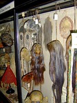 shrunken heads, natives, tribal