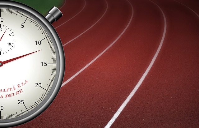 Free stopwatch time treadmill illustration
