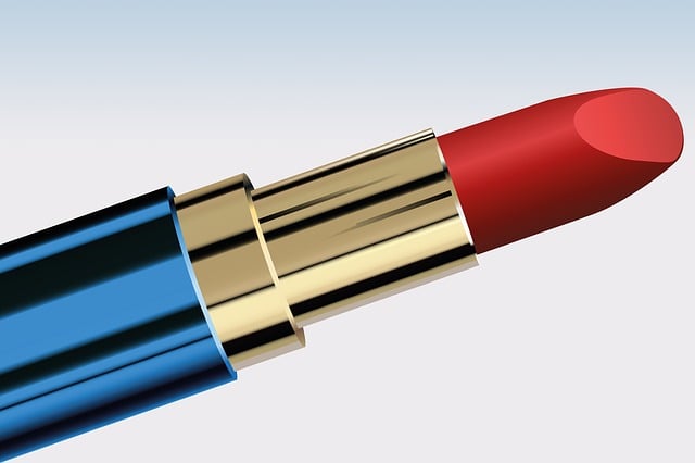 Free lipstick red cosmetics illustration