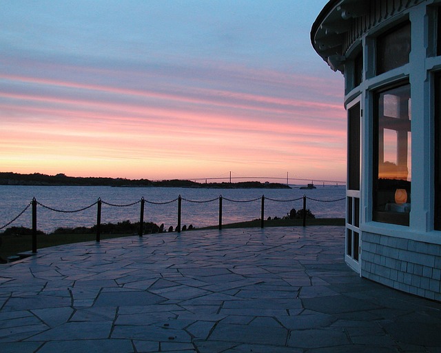 Free Sunset Rhode Island photo and picture