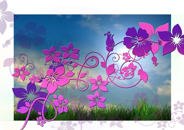 Free kringel lines creative illustration
