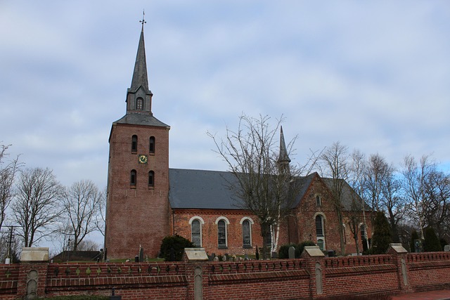 Free Church Of St Pankratius Oldenwort photo and picture