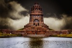 monument to the battle of the nations, völkerschlachtdenkmal, völki