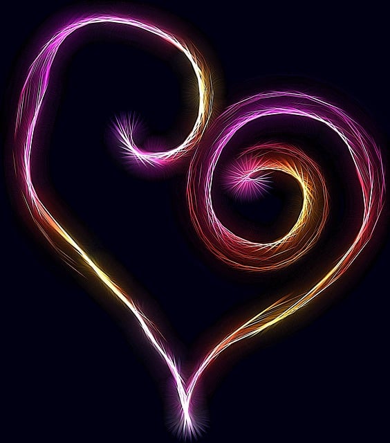 Herz, Liebe, Romantik, Flamme, Fraktal